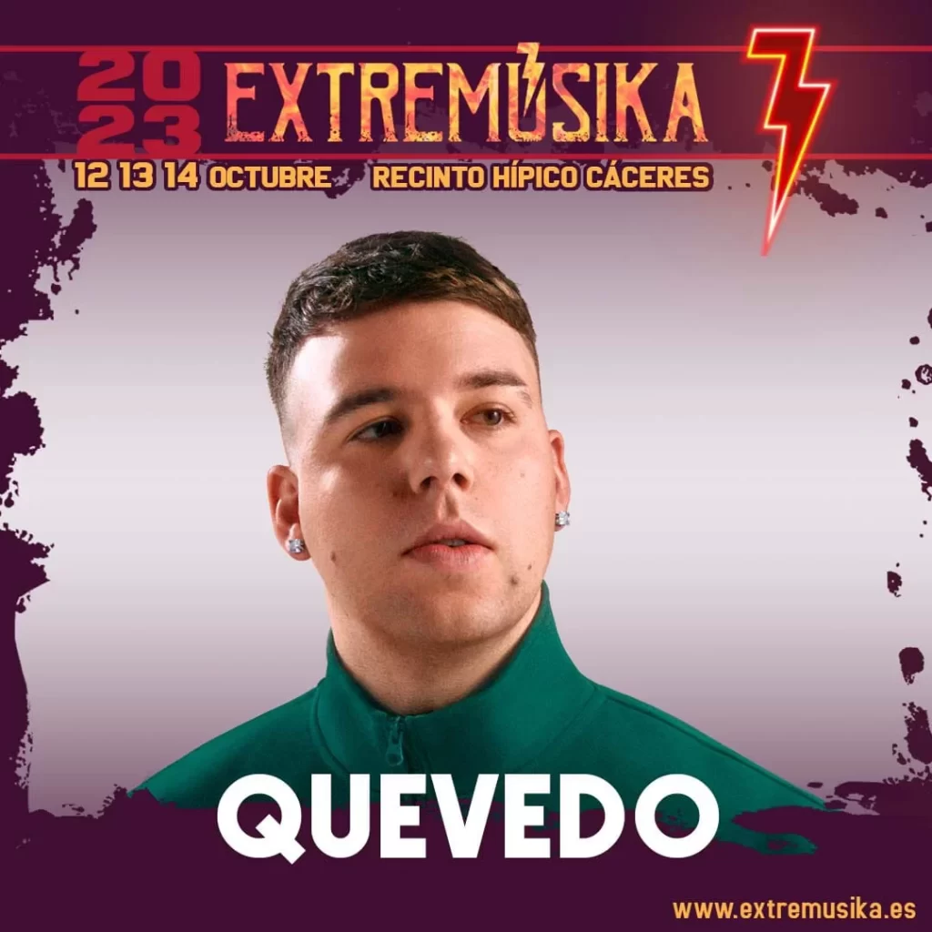 Quevedo en Extremúsika 2023