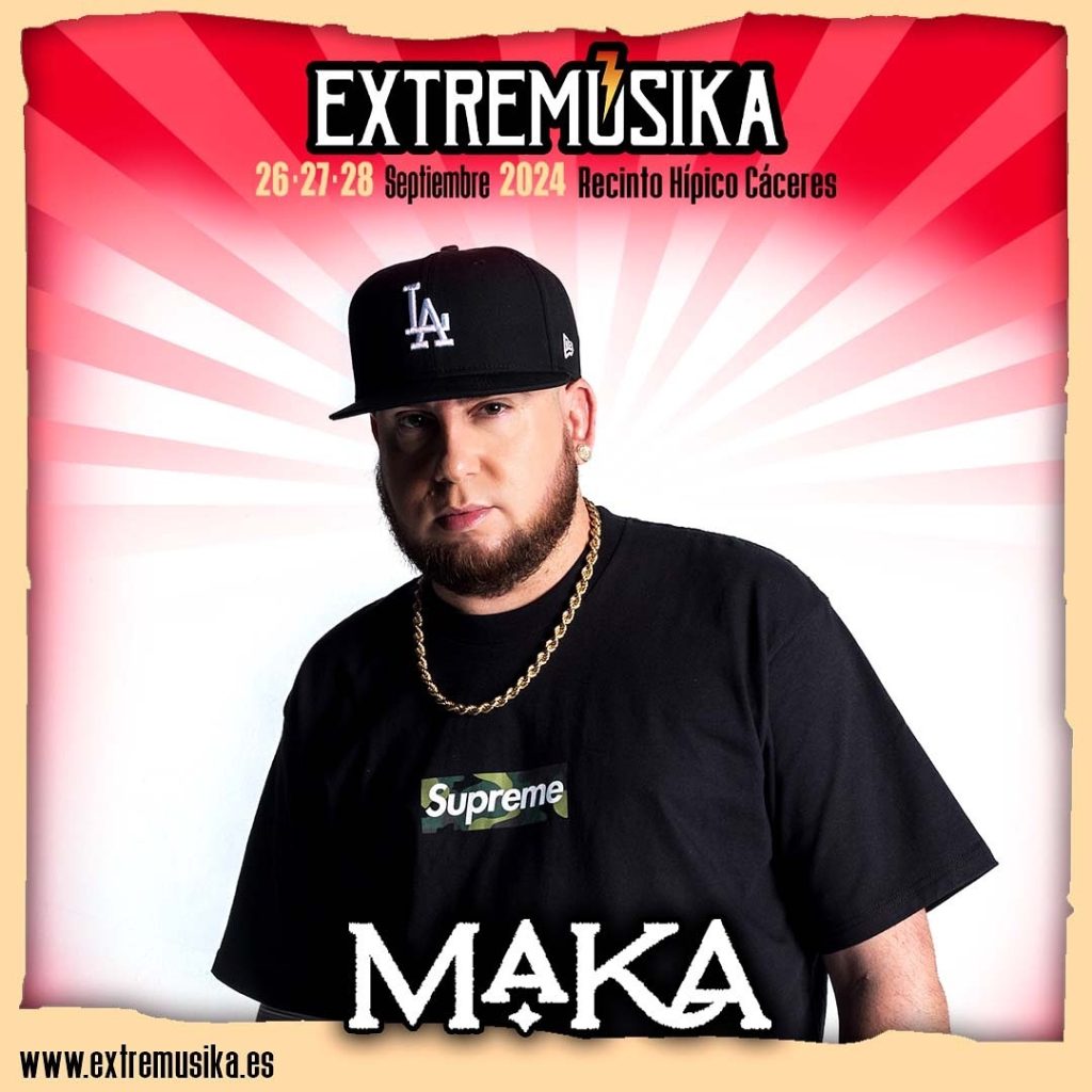 Maka, el sábado 28 de septiembre en Extremúsika