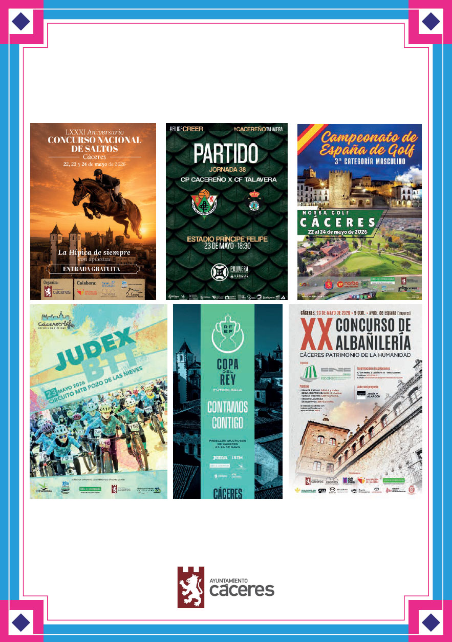 Actividades deportivas, familiares y culturales